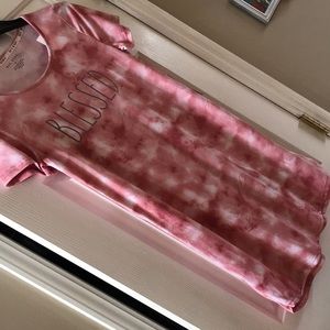 NWT Rae Dunn “Blessed” T-shirt pajama dress!